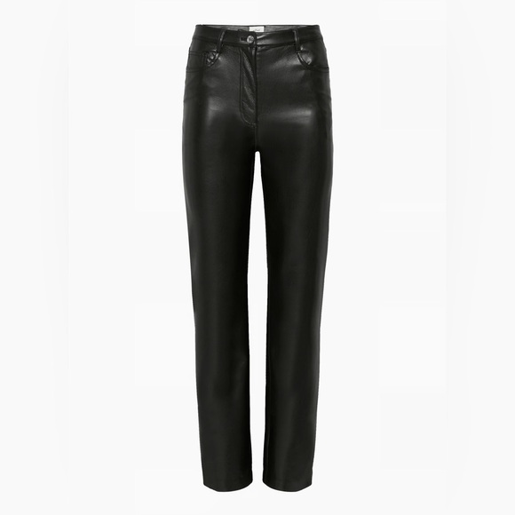Wilfred Melina Pants High-waisted Vegan Leather pants - Picture 2 of 10